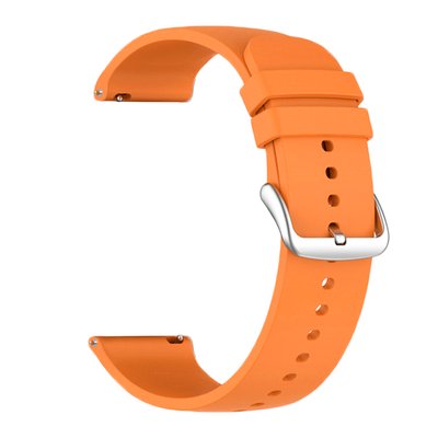 Ремінець силіконовий 20мм для Huawei Watch GT3 (42mm) | GT2 (42mm) помаранчевий 05-6496 фото