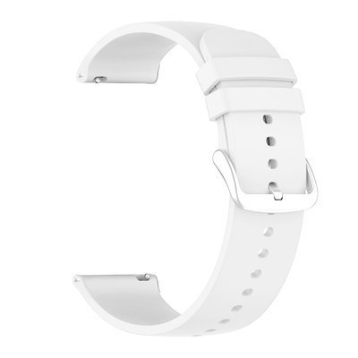 Ремінець силіконовий 20мм для Huawei Watch GT3 (42mm) | GT2 (42mm) білий 05-6410 фото