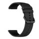 Ремінець силіконовий  для Samsung Active 2 | Galaxy Watch 3 (41мм) чорний 02-6632 фото 1