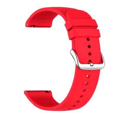 Ремінець силіконовий для Samsung Galaxy Watch 3(45мм) | Gear S3 Classic/Frontier червоний 03-18314 фото