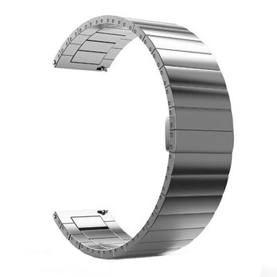 Металевий браслет Link 20мм для Huawei Watch GT3 (42mm) | GT2 (42mm) silver 04-16532 фото
