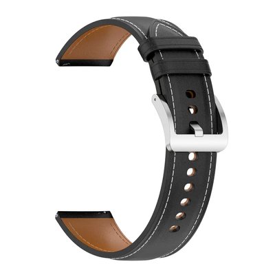 Шкіряний ремінець 20мм для Huawei Watch GT3 (42mm) | GT2 (42mm) преміум Black 05-16112 фото